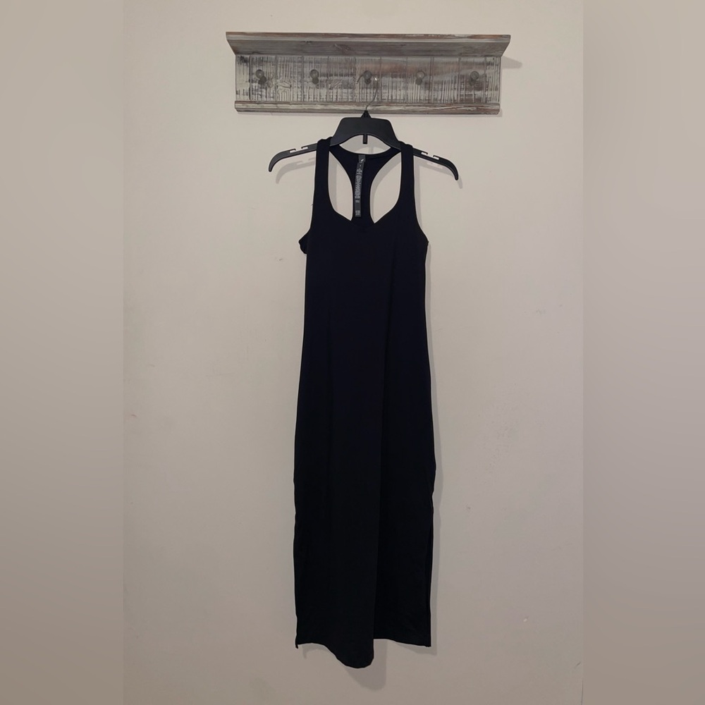Vuori Halo Racerback Dress Black - Picture 5 of 7